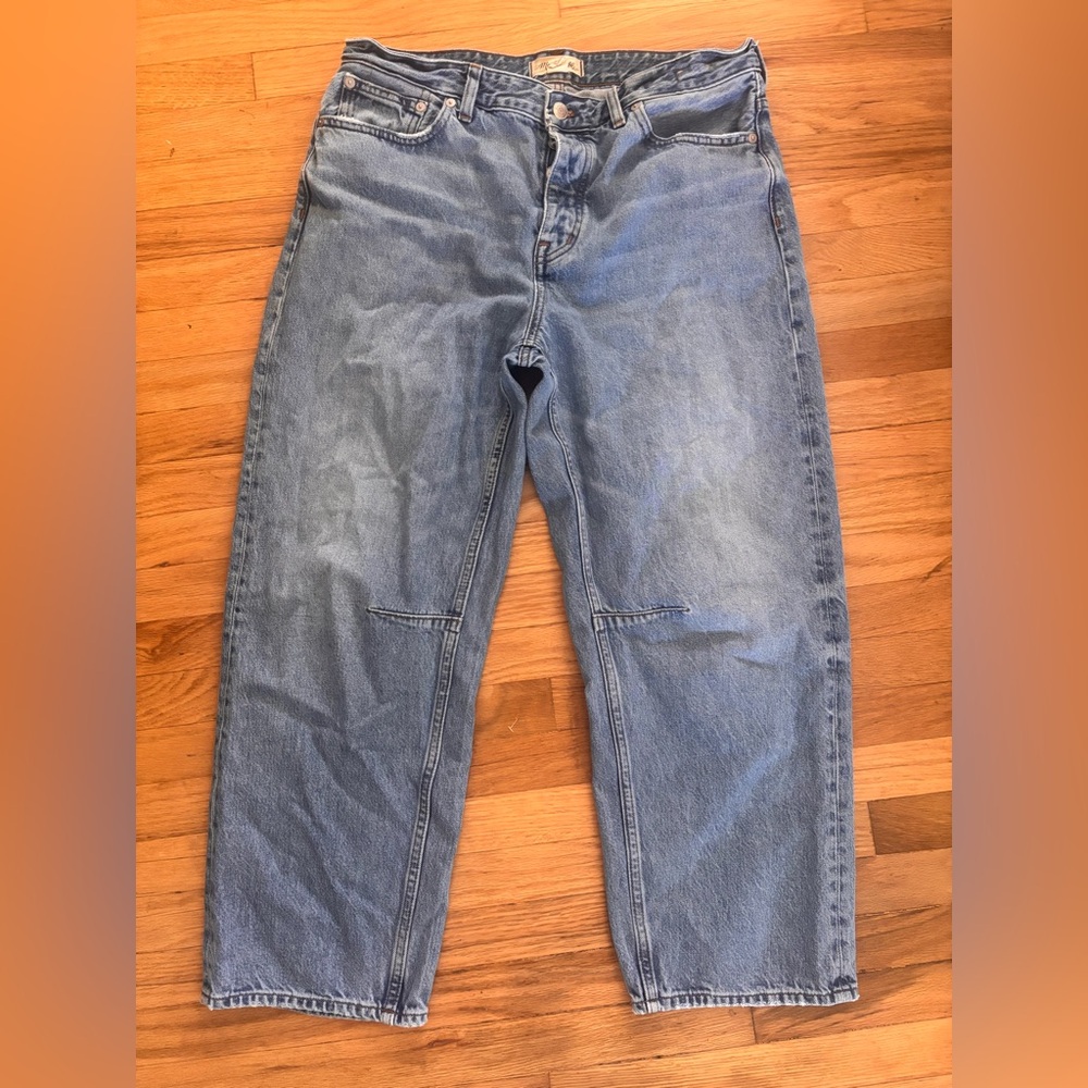 Madewell Light Blue Cropped Ankle Jeans